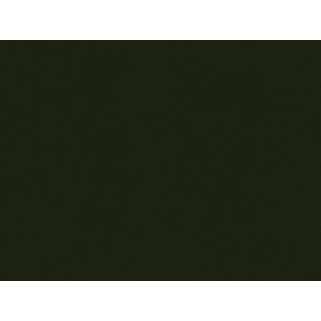 Contemporary Greta Left-Facing Sectional, Emerald Velvet Swatch For Sale - Image 3 of 3