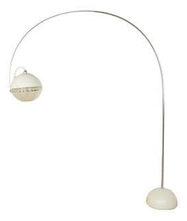 Focus Arc Lamp in Plastic and Acrylic Glass by Fabio Lenci for Guzzini