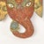 Vintage Ganesh Wall Hanging Mask Brass Filigree and Inlay Nepal For Sale - Image 4 of 12