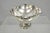 Vintage Victorian Silver Plated Oval Pedestal Centerpiece Fruit Bowl by Lunt For Sale - Image 10 of 11
