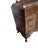 Wood Vintage French Provincial Serpentine Vanity Dresser With Mirror For Sale - Image 7 of 7