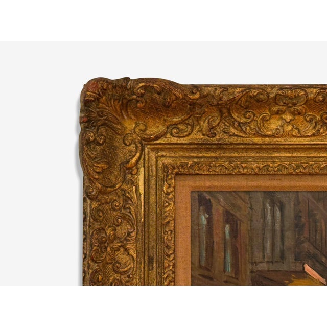 Edouard-Léon Cortès, Oil on Canvas, French Painting, Paris Street Scene, 20th C. For Sale - Image 9 of 10