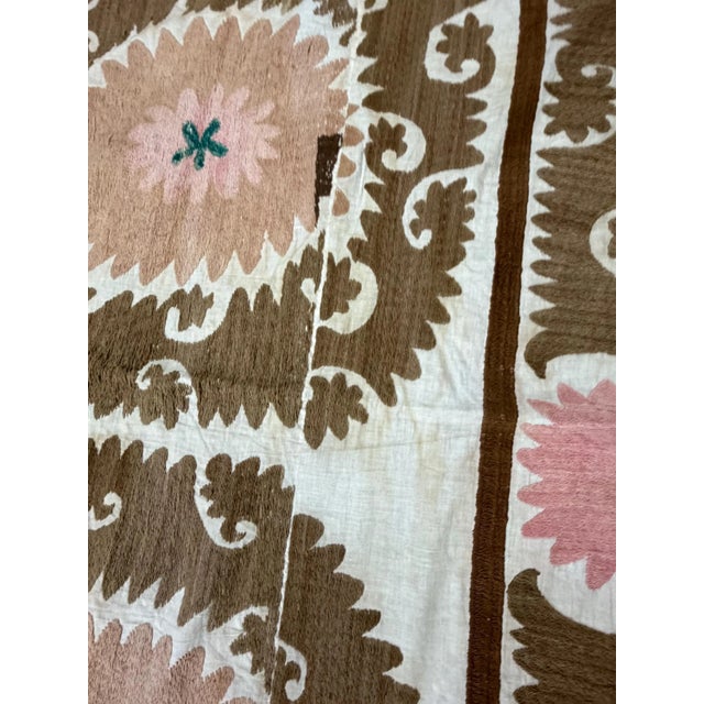 Uzbek Suzani Wall Decor For Sale - Image 9 of 9
