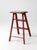 Farmhouse Vintage Red Wooden Step Ladder For Sale - Image 3 of 16
