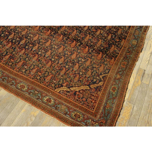 Late 19th Century Persian Malayer Carpet ( 5' x 6' 2'' - 152 x 188 cm ) For Sale In New York - Image 6 of 12