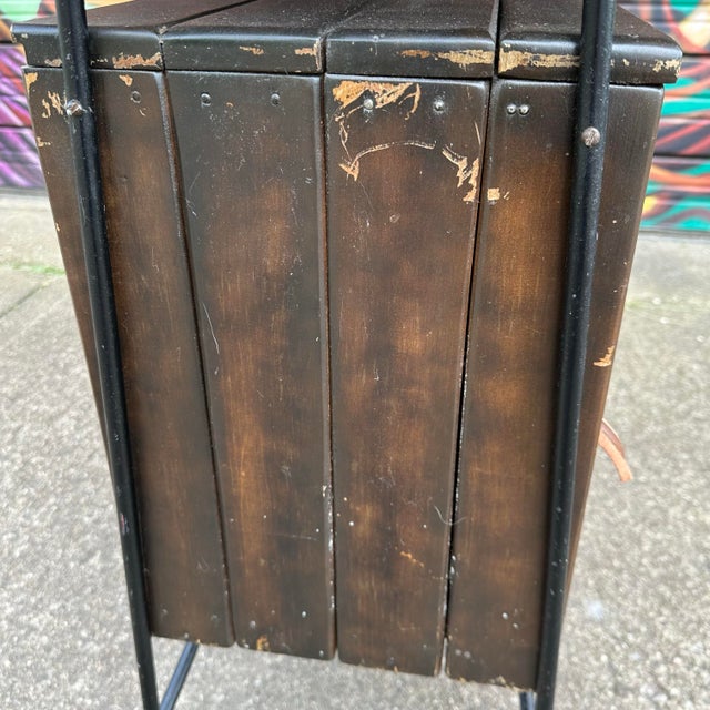 1950s Mid Century Arthur Umanoff Cocktail Dry Bar or Sideboard for Raymor For Sale - Image 10 of 12