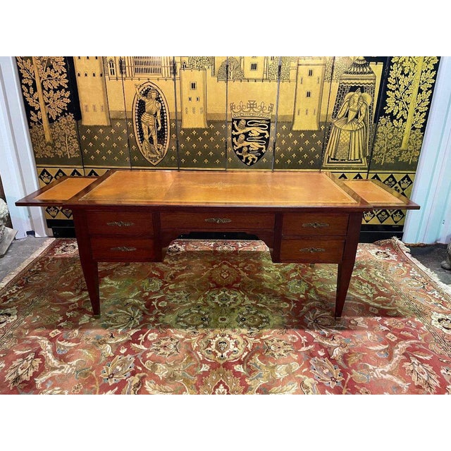 Louis Xvi Style Flat Desk For Sale - Image 3 of 9