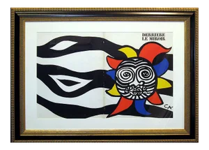 Pop Art Alexander Calder, Derriere Le Miroir 156 Cover Original Lithograph