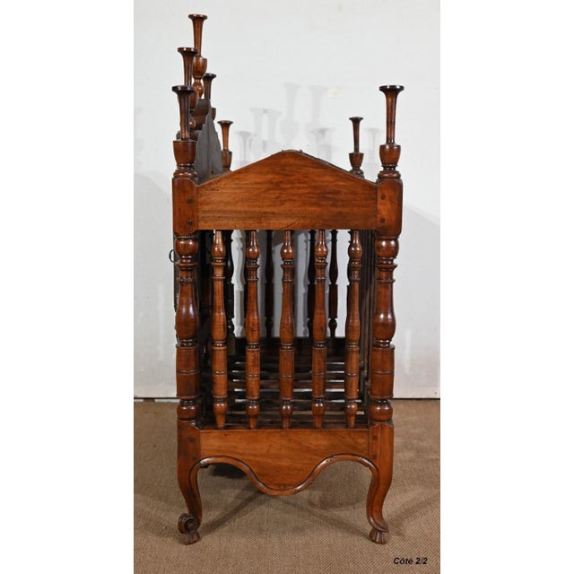 Antique Provencal Bread Cabinet in Walnut, 18th Century For Sale - Image 15 of 18