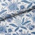 Schumacher Sample - Schumacher Lafayette Botanical Wallpaper in Cornflower For Sale - Image 4 of 4