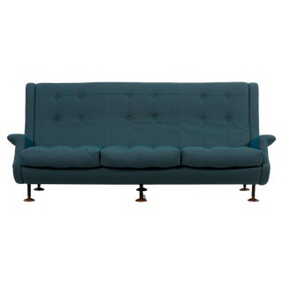 Newly Upholstered Sofa attributed to Marco Zanuso for Arflex For Sale