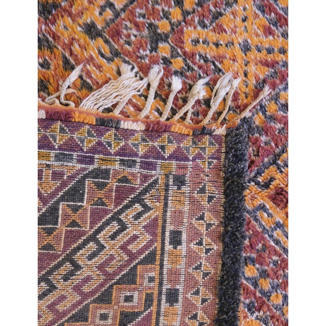 1980s Beni Mguild Rug - 12.3 X 7.1 Ft For Sale In Cleveland - Image 6 of 10
