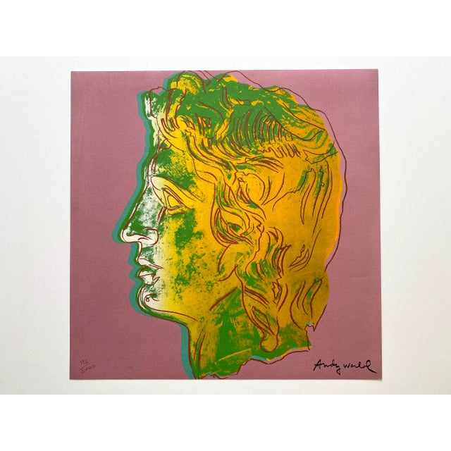 【30％OFF】 Vintage Warhol Andy 1986 Art Fine Large Edition Limited アート・デザイン・音楽