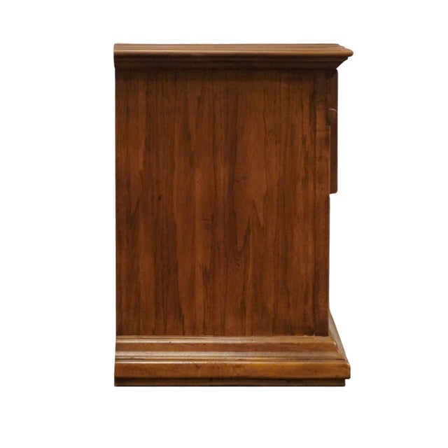 Stanley Furniture Italian Neoclassical Tuscan Style 28" Two Drawer Nightstand 9113-80 For Sale - Image 11 of 12