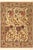 Shabby Chic Pak-Persian Beige/Pink Wool Rug - 4'0'' X 5'10'' For Sale - Image 9 of 9