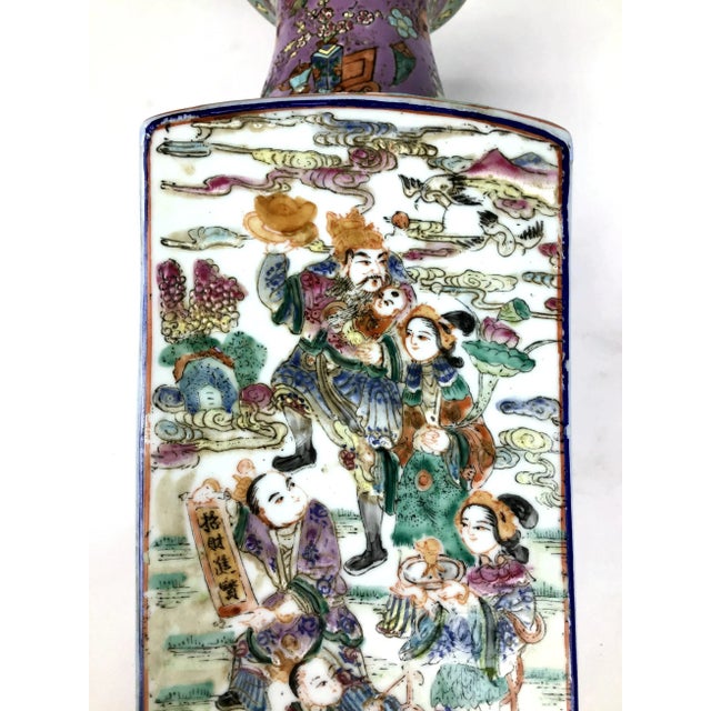 1920’s Antique Chinese Porcelain Vase For Sale - Image 10 of 13