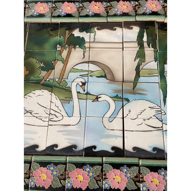 1920s Early California Tile Companies Calco/Claycraft Mural For Sale - Image 10 of 13
