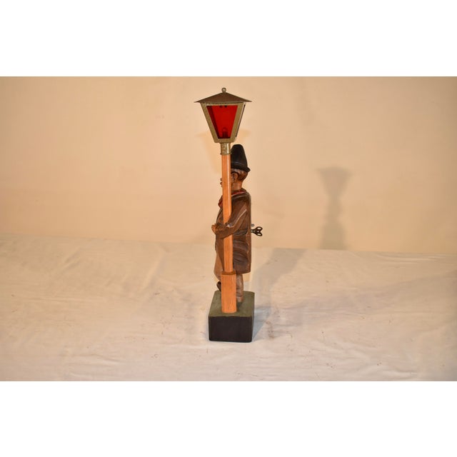 Rustic European Hand Carved Whistler by Karl Griesbaum, Circa 1960's For Sale - Image 3 of 11