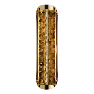 Oblong Silex Brut Wall Lamp by Jennifer Midoz For Sale