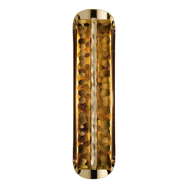 Oblong Silex Brut Wall Lamp by Jennifer Midoz For Sale