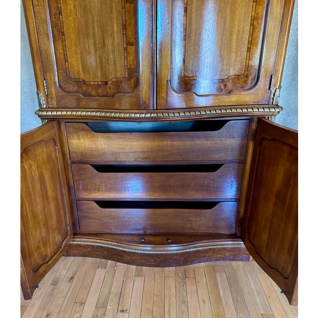 Henredon Armoire French Louis XVI Provincial Style For Sale In San Diego - Image 6 of 12