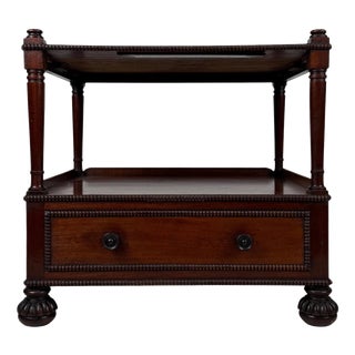 19th Century English Regency Mahogany Cabinet For Sale