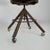 Mid-Century Modern Italian Wooden and Metal Chair with Casters, 1940s For Sale - Image 11 of 16