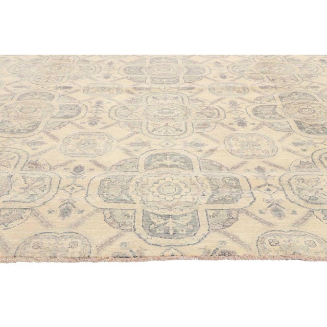 Vintage Modern Transitional Area Rug - 11'08 X 14'04 For Sale - Image 4 of 10