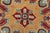 Caucasian Rug 8’2” X 9’10” Red Wool Traditional Hand-Knotted Oriental Carpet For Sale - Image 9 of 15