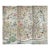 Champagne Gold Leaf Chinoiserie Hand-Painted Peacock & Floral Wall Panels (Set of 3) For Sale