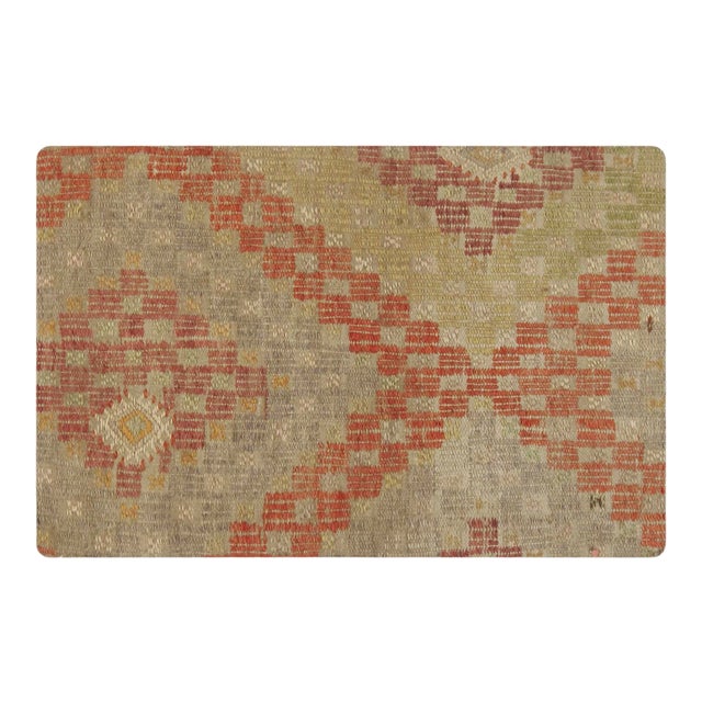 Vintage Turkish Kilim Accent Pillow Cover For Sale