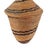 The Tutsi Tight Weave Basket with Lid from Rwanda epitomizes the artistry and tradition of the Tutsi community's weaving...