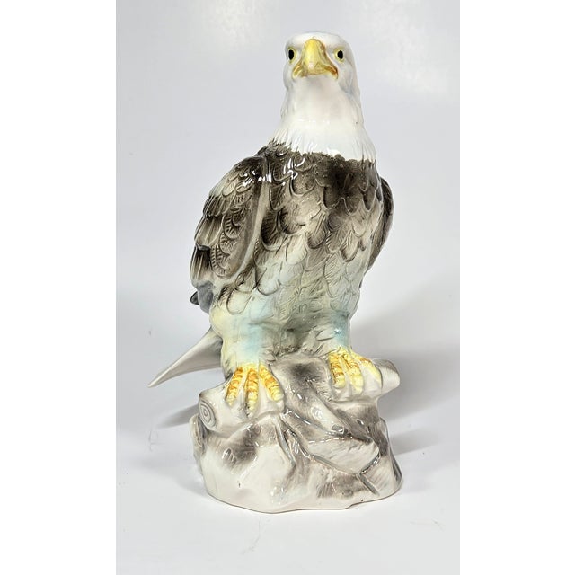 Vintage Ceramic Bald Eagle For Sale - Image 14 of 14