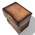 1950s Atomic Walnut Drop-Front Nightstand With Metal Legs, Mid-Century For Sale - Image 9 of 16