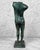 Vintage 16" Italian Grand Tour Style Bronze Verdigris Nude Torso Sculpture For Sale - Image 4 of 10