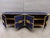 Not Yet Made - Made To Order Sideboard with Blue Grisinato Glass and Brass Trim from Justfurnituress SRL For Sale - Image 5 of 7