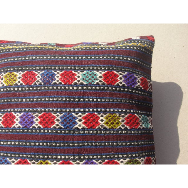 2020s Kilim Rug Pillow Cover For Sale - Image 5 of 11