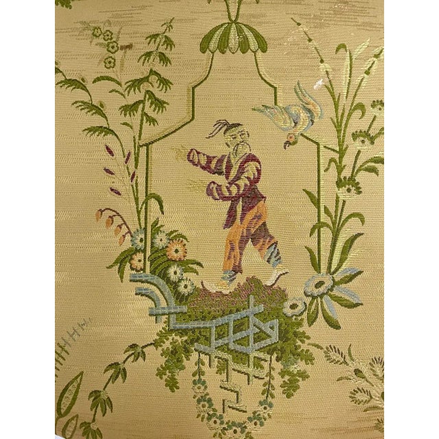 Set of Four Chinoiserie & Caned Chairs For Sale - Image 10 of 12