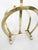 Vintage Brass Magazine Rack with Horse Detail, France, 1970s For Sale - Image 6 of 8
