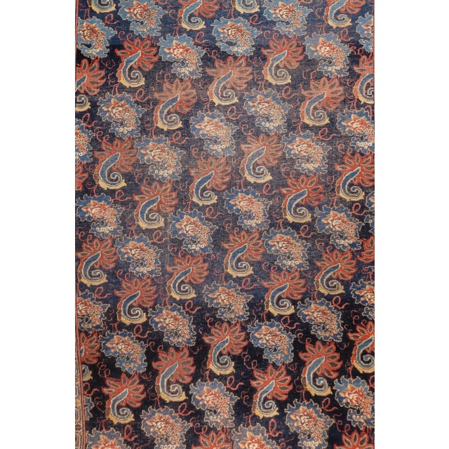 Persian Antique Persian Bidjar Rug 7'1'' X 13'7'' For Sale - Image 3 of 9