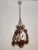 Wrought Iron and Gold Leaf Lamp, Spain, 1960s For Sale - Image 4 of 17