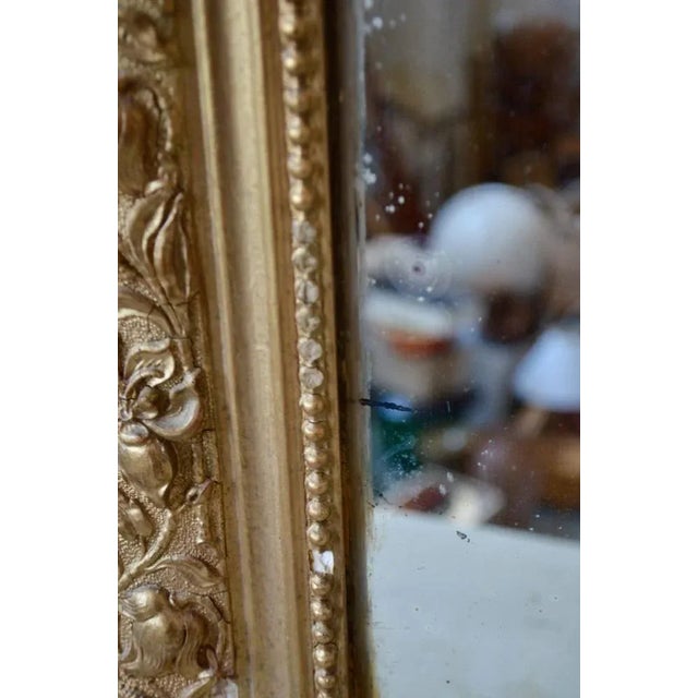 Antique Bohemian Gilt Mirror For Sale - Image 4 of 10