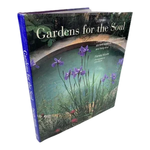 Late 20th Century Gardens for the Soul Hardcover Table Book Pamela Woods Feng Shui Gardens