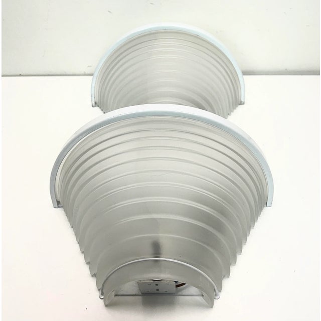 Artemide Postmodern Artemide Egisto Sconces by Angelo Mangiarotti, Italy, 1980s, Set of 2 For Sale - Image 4 of 13