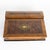 19th-century napoleon iii-era inkwell made of marquetry and brass. 19th-century inkwell made of marquetry and brass, from...