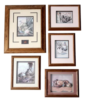 Vintage Southwestern Shadowbox Collection - 5 Piece