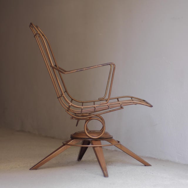 Industrial Vintage Homecrest Swivel Chair, 1960s For Sale - Image 3 of 18