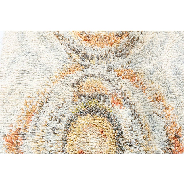 Finnish Rya Rug by Terttu Tomero Doris Leslie Blau Collection For Sale - Image 4 of 9