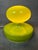 Remarkable glass table lamp. Mushroom. Pleasant color. Height: 18cm. Diameter: 19cm. Weight: 1kg. Beautiful condition....