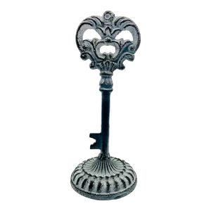 Vintage Key Paperweight on Lucite Base